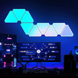 Quantum LED wall lamp for dynamic background lighting in modern decor