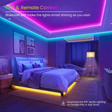 Color changing LED strip perfect for home decor and ambiance
