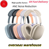 For New 2024 Airpods Max Bluetooth Earbuds Headphone Accessories Transparent TPU Solid Silicone Waterproof Protective Case Airpod Pro Max Headphones Headset Case