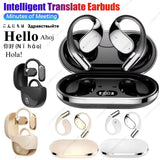 Wireless translator earbuds enabling seamless communication
