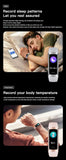 Keep Health Fitness Trackers for Women Men, Amoled Fitness Tracker for Android&Ios, Alarm Stopwatch Fitness Tracker with Blood Pressure Monitor, Calories Burned IP68 Waterproof Fitness Step Tracker