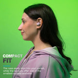 Compact Bluetooth earbuds for extended playtime and clear sound