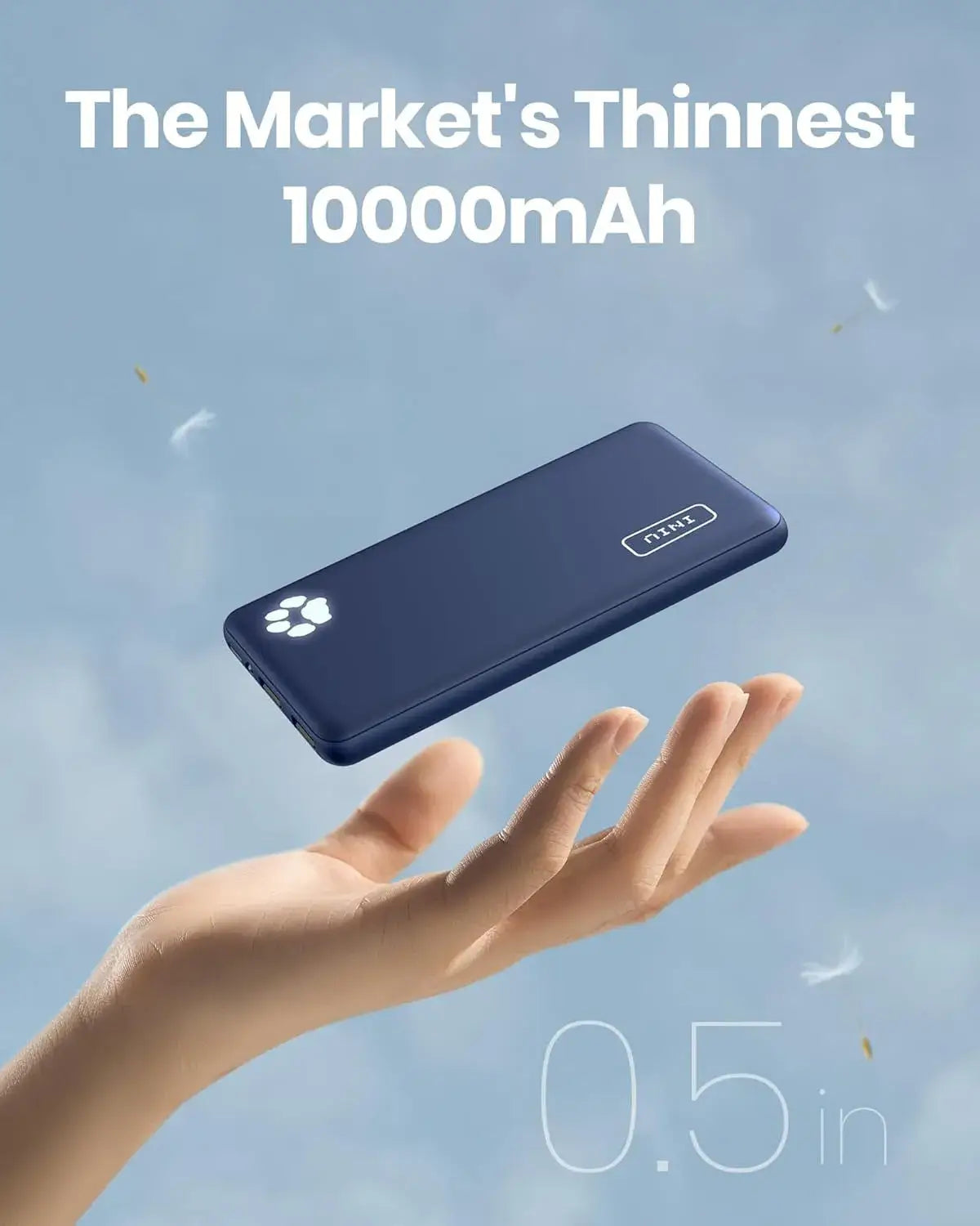 High-speed charging power bank with triple 3A output
