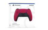 Cosmic Red PS5 gaming controller with advanced features