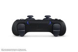 Midnight Black PS5 gaming controller with advanced features